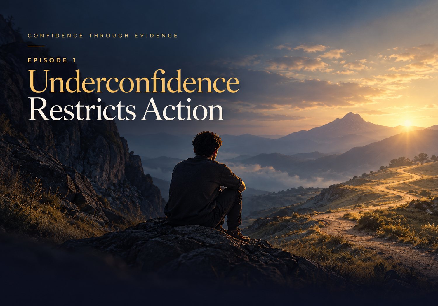 Confidence Through Evidence — current series artwork